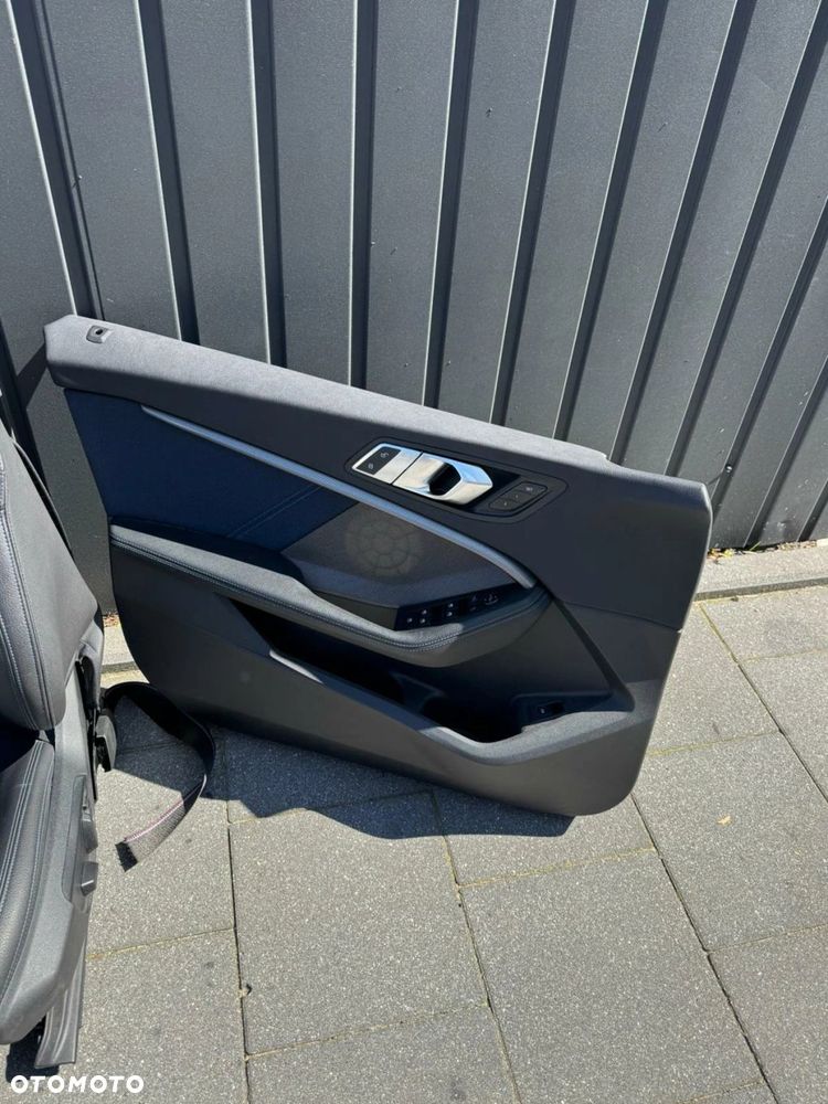 FOTELE TAPICERKA BMW 1 F40 TRIGON CZARNY SPORTOWE ELEKTRYCZNE GRZANE - 9