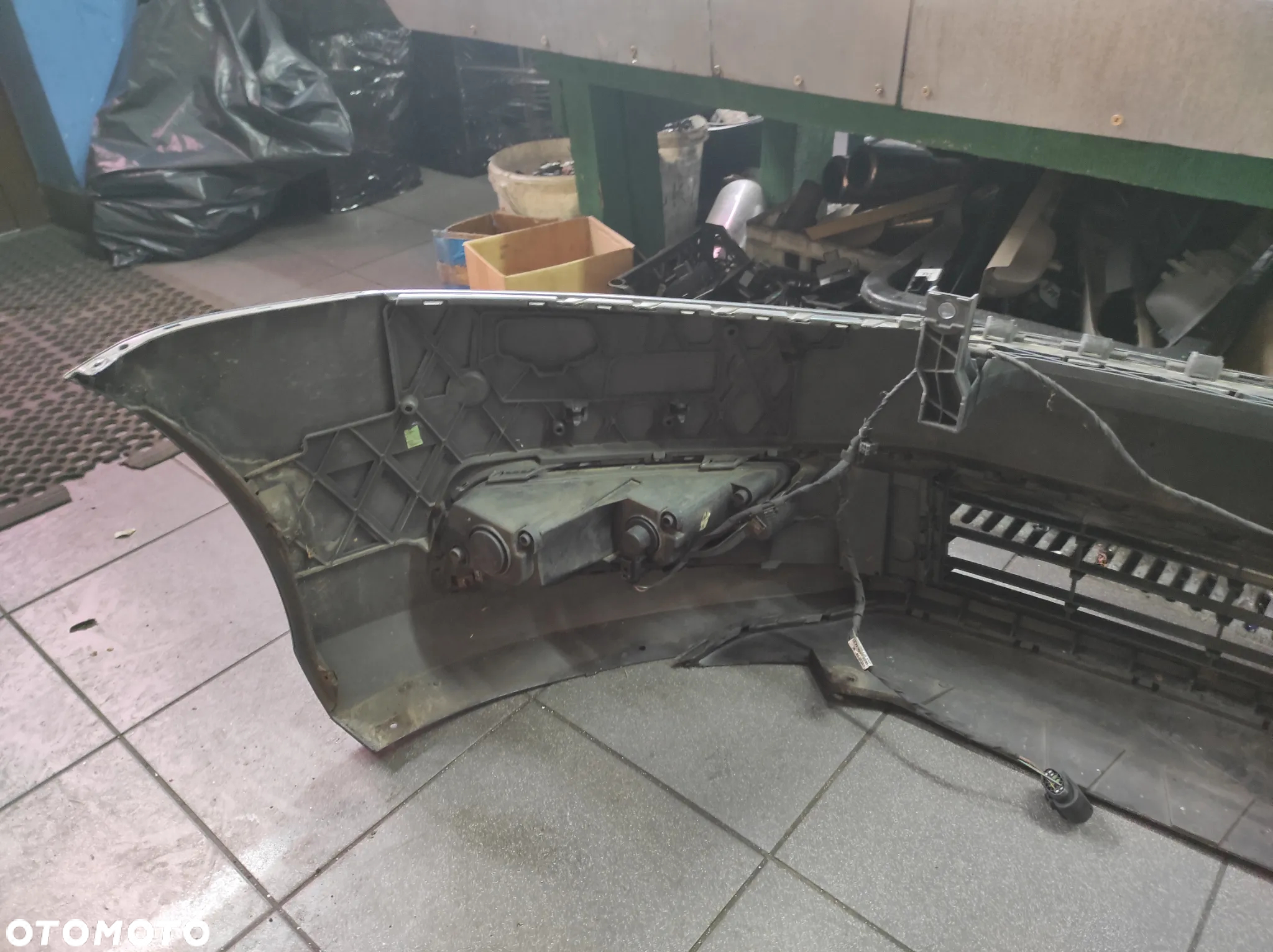ZDERZAK PRZEDNI PRZÓD VW PASSAT B7 LK7X SZARY WYSYŁKA !!!! - 7