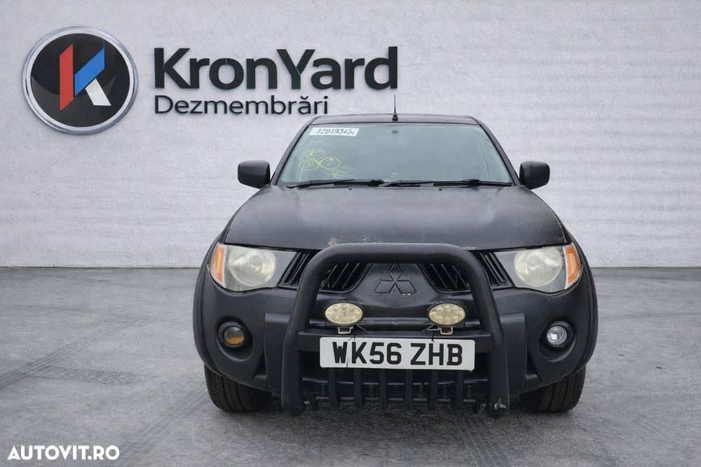 Aripa Stanga Fata Mitsubishi L200 2006 - 2010 4 Usi BLACK Negru - Raptor (1419) - 3