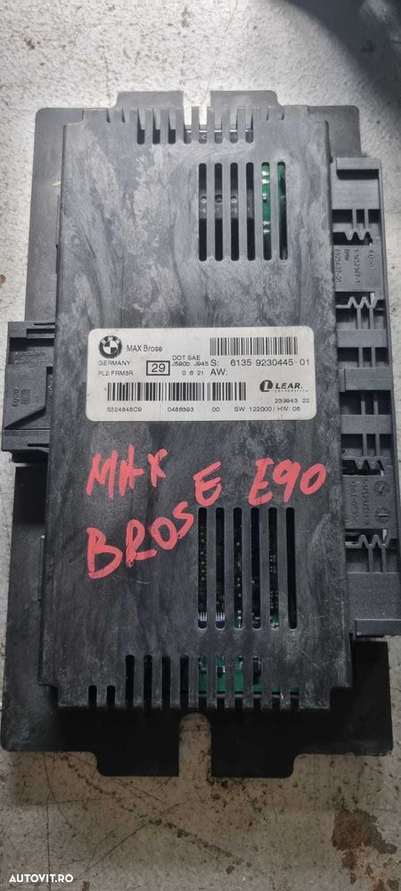 Modul frm lumini BMW cod 9308371 MAX Brose FRM3R PL2 cod 92330445 - 3