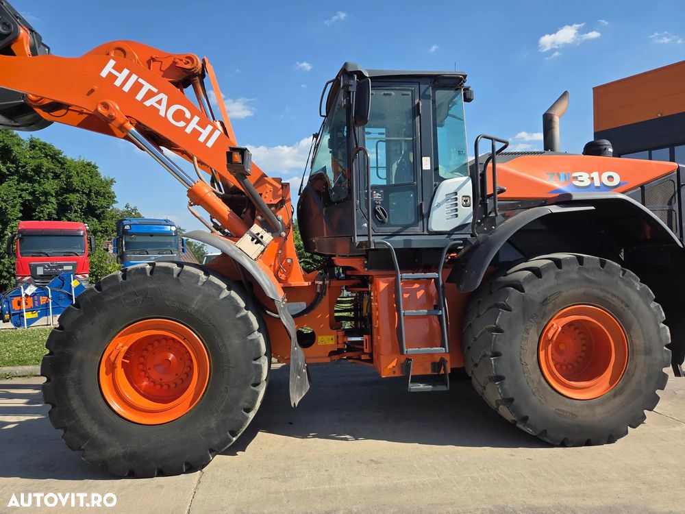 Hitachi ZW310-6, 2019, 7.734h, cupa 5mc, 28 tone, Gresare automata, Cantar, Anvelope Goodyear L5 70% ok, camera spate, consum 17,6l/h, descarca la 4,4m, motor 285CP, VIRARE JOYSTICK, revizii ok, STARE FOARTE BUNA, posibilitate leasing-PROMOTIE 98.750 eur+Tva - 13