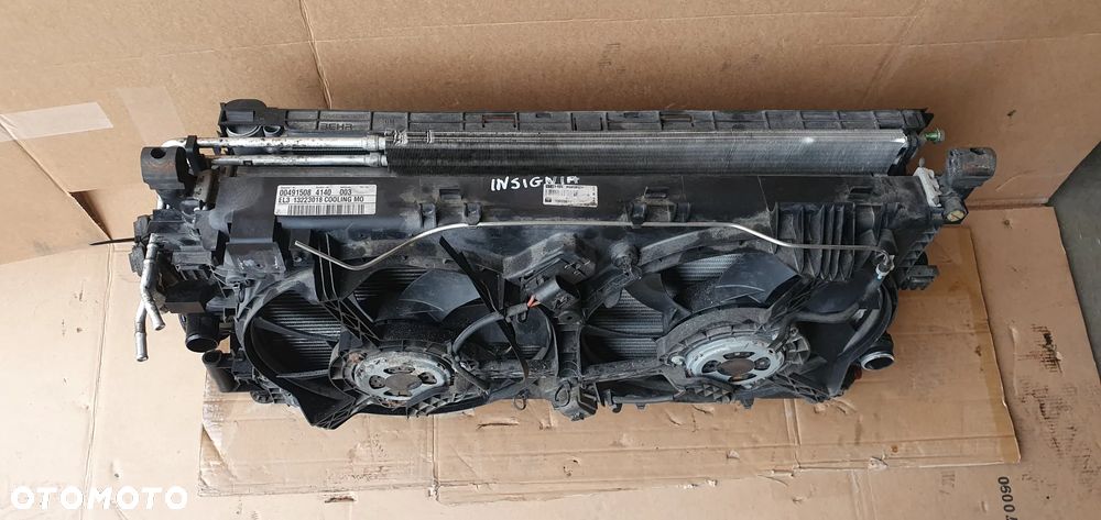Pas przedni chłodnice wentylatory Opel Insignia A 2.0 CDTI 13223018 - 2