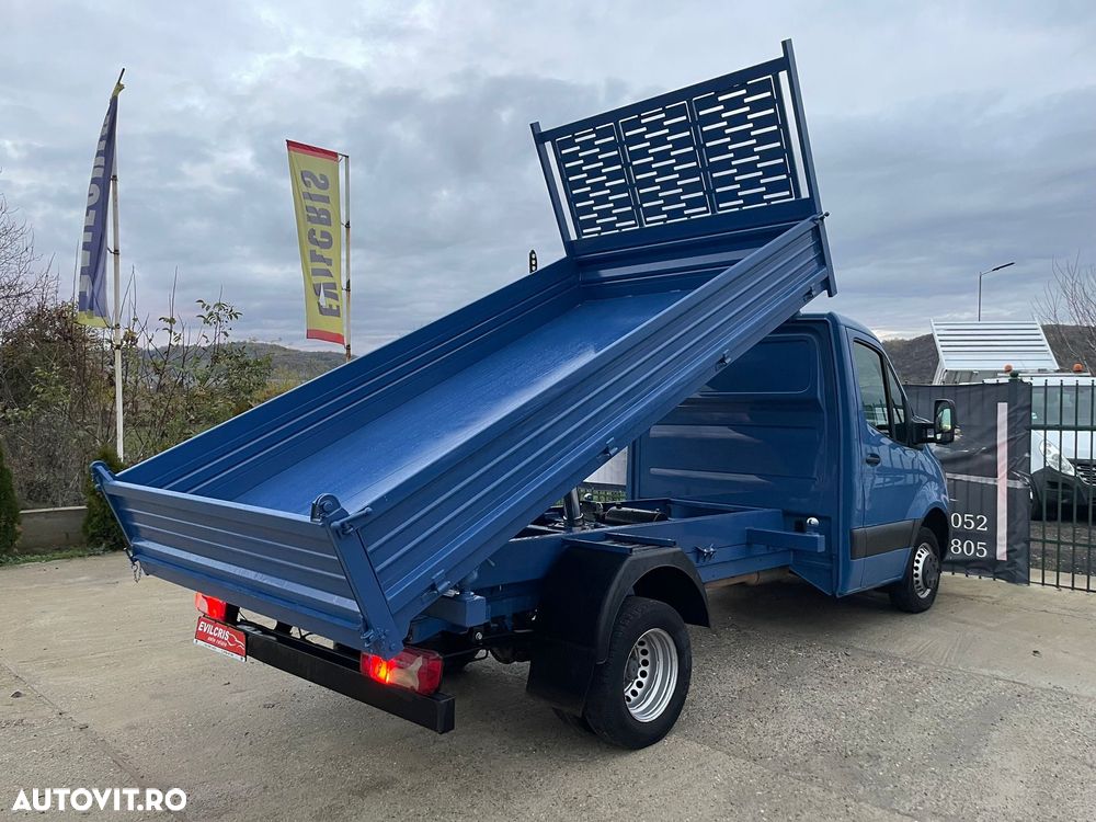 Mercedes-Benz Sprinter BASCULABIL AXA DUBLA SPATE Bena 3.8 m - 12