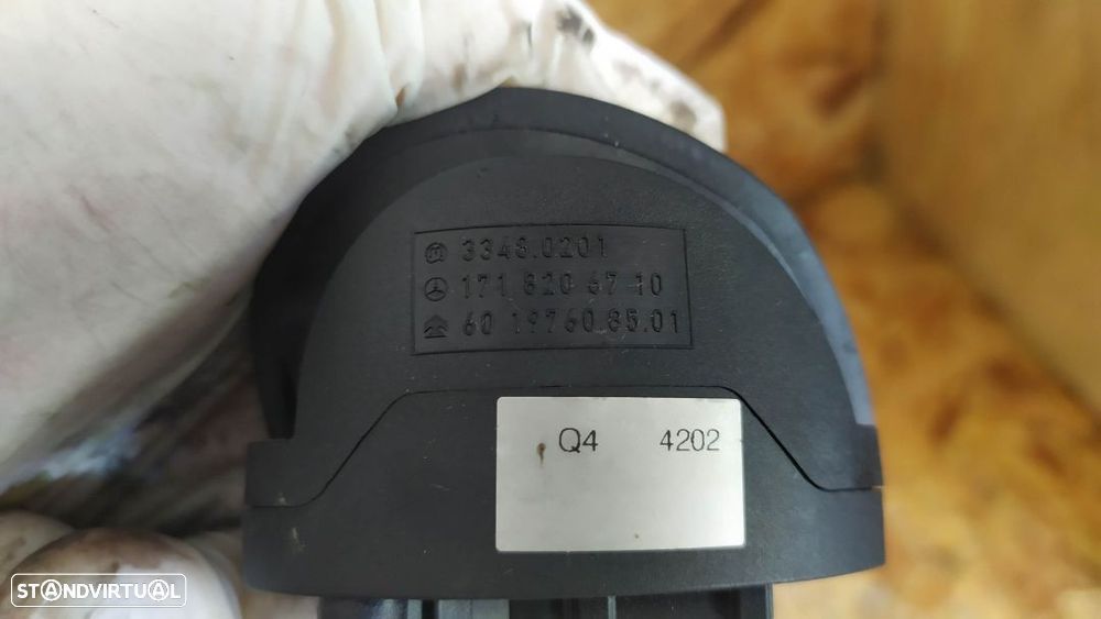 BOTÕES DO VOLANTE MERCEDES C220 COUPE 1718206610 1718206710 - 4