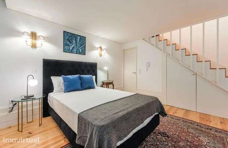 Arrendo T1 Centro do Porto - Apartamento Mobilado com Jardim - Grande imagem: 4/12