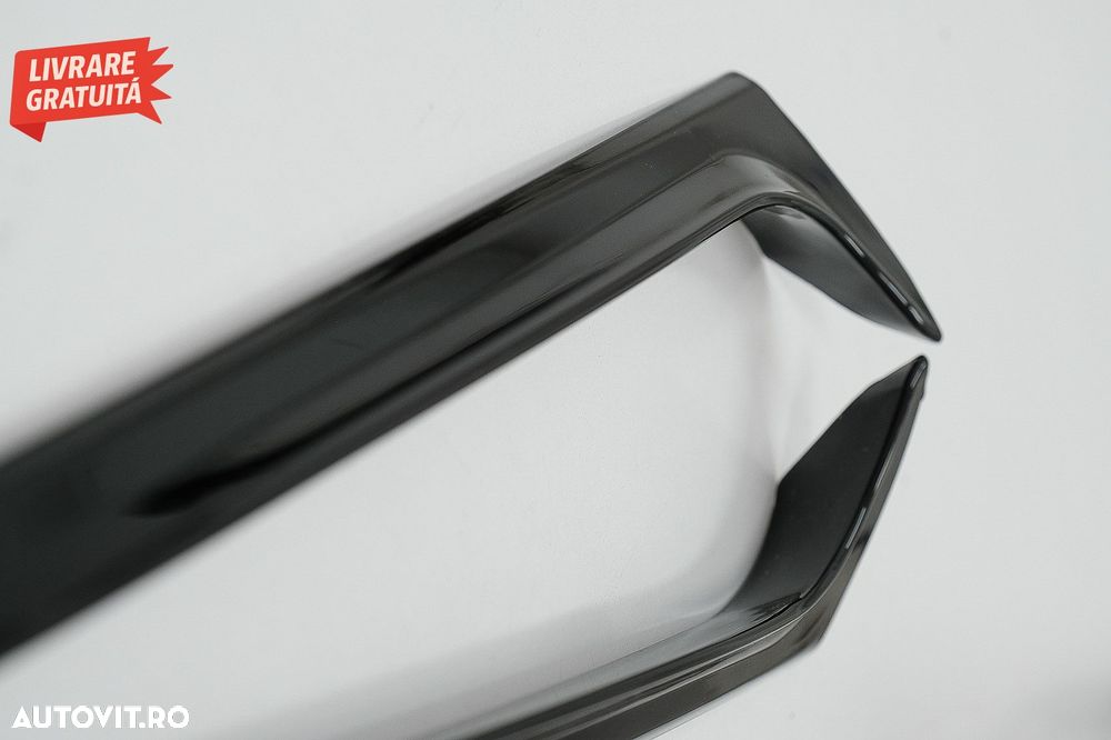 Eleron Luneta Prelungiri Laterale VW Polo 6R MK5 (2009-2018) GTI Design Negru Luci- livrare gratuita - 7