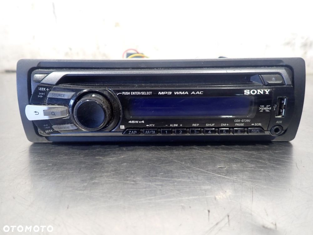 RADIO UNIWERSALNE SKODA FABIA 1.9 TDI SONY CDX-GT39U - 2