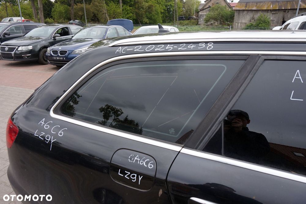 SZYBA KAROSERYJNA TYLNA PRAWA BOCZNA A6 C6 KOMBI  AUDI 2004-2008 - 3