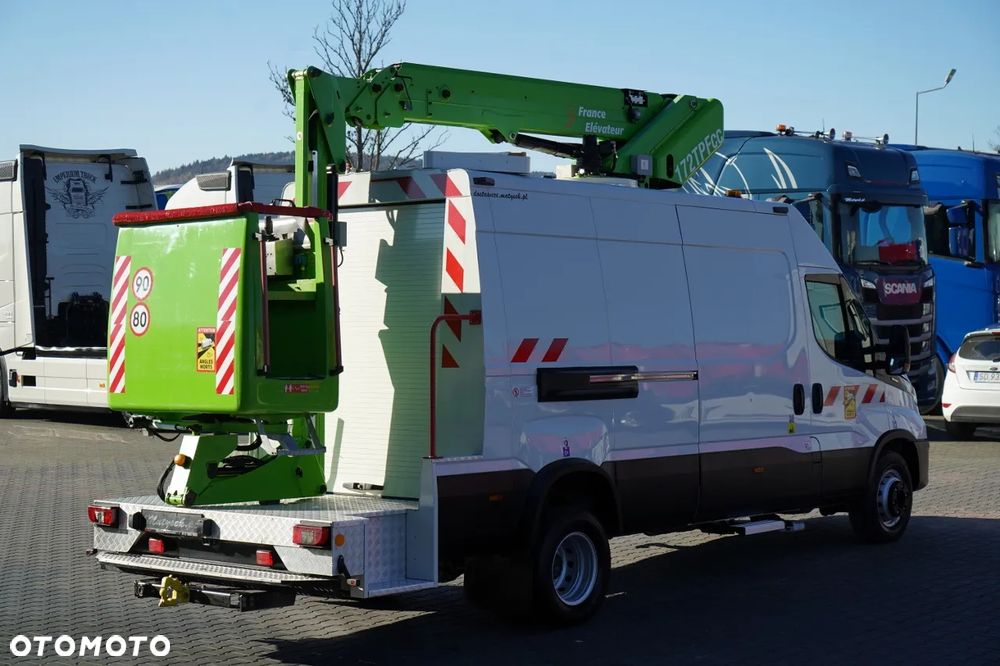 Iveco DAILY 70-180 / PODNOŚNIK KOSZOWY - 16 m / BLASZAK + ZWYŻKA  ELEVATEUR / 200 kg - 14
