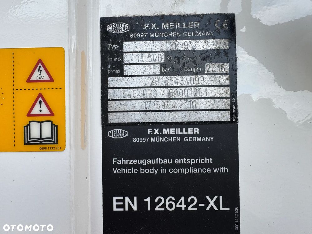 MAN TGM 18.250, PALFINGER 11001K + WYWROTKA MEILLER KIPPER, - 38