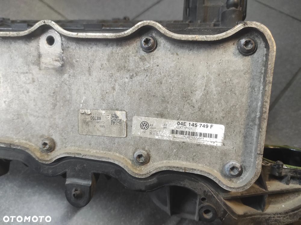 KOLEKTOR SSĄCY DOLOTOWY INTERCOOLER 1.2 1.4 TSI TFSI SPRAWNY ORYGINALNY GWARANCJA 04E129711L 04E145749F AUDI VW SEAT SKODA WYSYŁKA !!!! - 4