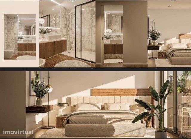 Apartamento T2 de luxo com terraço em S. João da Madeira - Grande imagem: 5/6