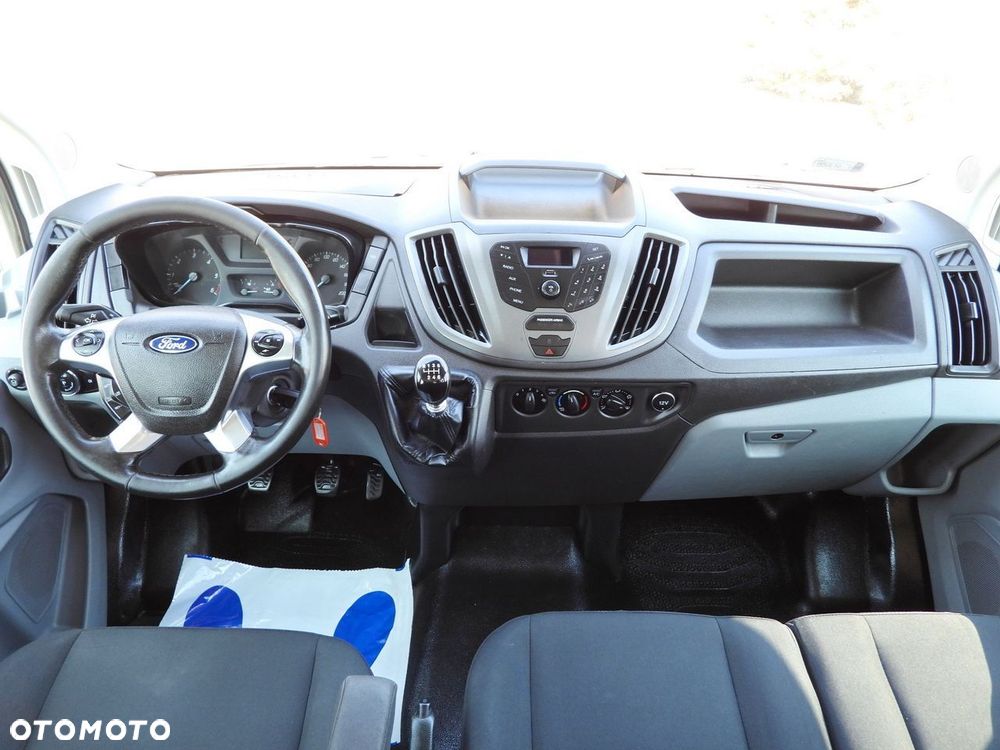 Ford TRANSIT WYWROTKA TROJSTRONNA PODWÓJNA KABINA DOKA 7 MIEJSC TEMPOMAT BLIŹNIACZE KOŁA KLIMATYZACJA  130KM - 32