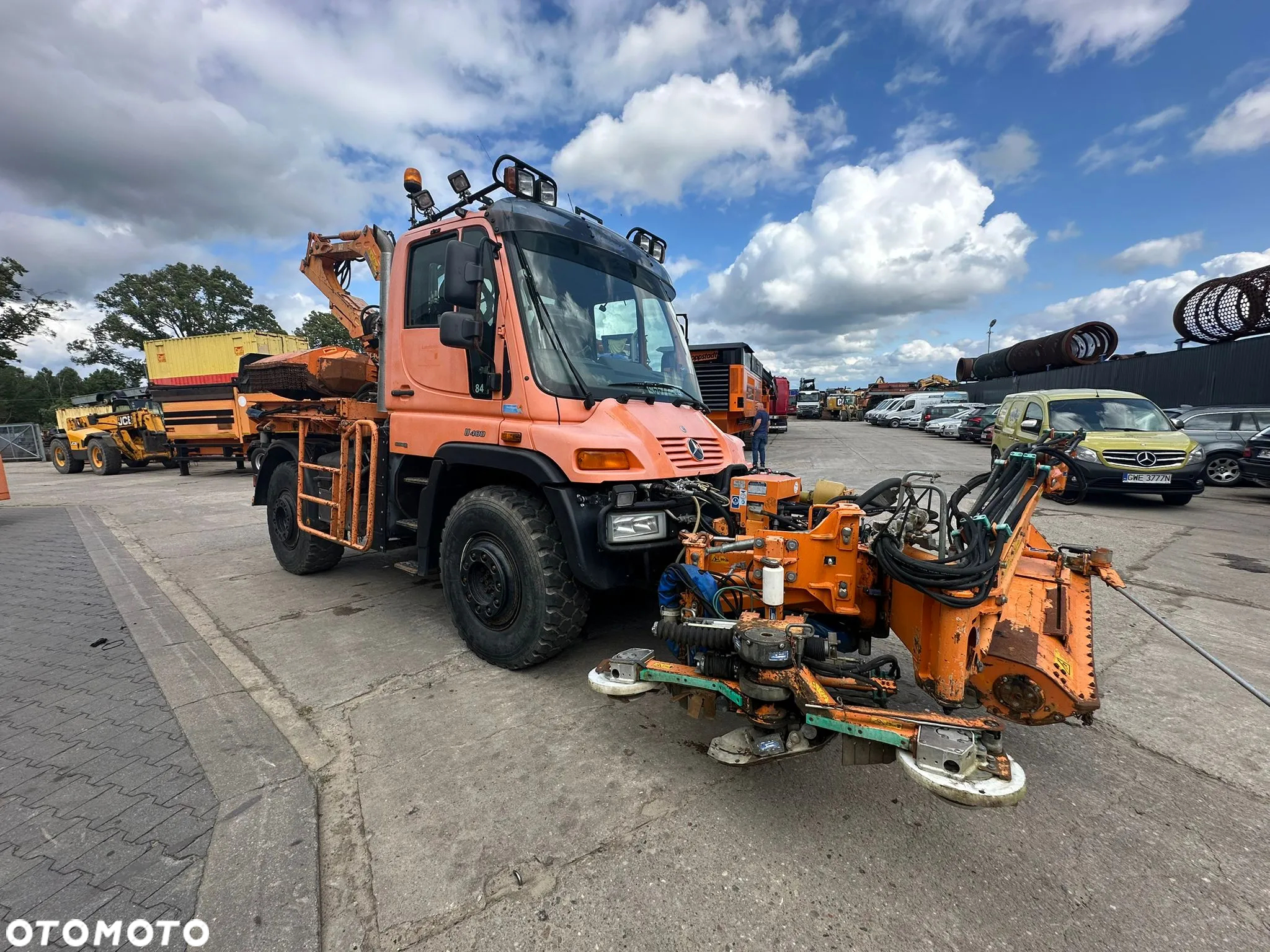 Mercedes-Benz Unimog 405/12 kosiarka, 2008rok, 4x4, 238KM, Mulag - 7