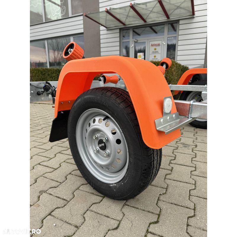 Autocar Remorca uniaxiala fara frane pentru barci P750-5,2 Lux - 11