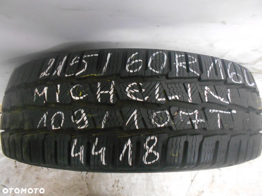 OPONA POJEDYNKA  215/60R16C MICHELIN AGILIS ALPIN DOT 4418 9MM - 1