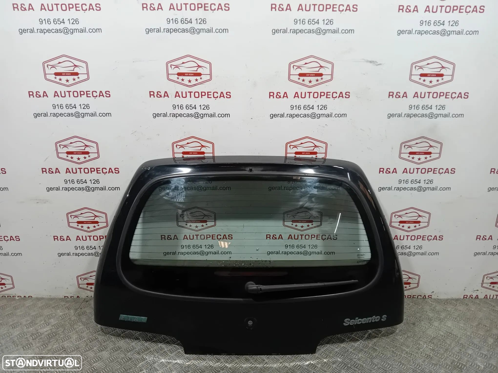 Tampa Porta Mala Fiat Seicento Original - 1