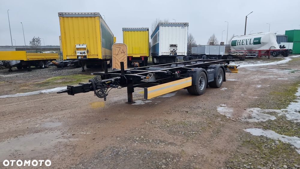 Krone 19.500zł netto TANDEM BDF GÓRNY ZACZEP 19.5 OPONY HAMULCE TARCZOWE ST.BDB MOŻLIWOŚĆ TRANSPORTU - 1