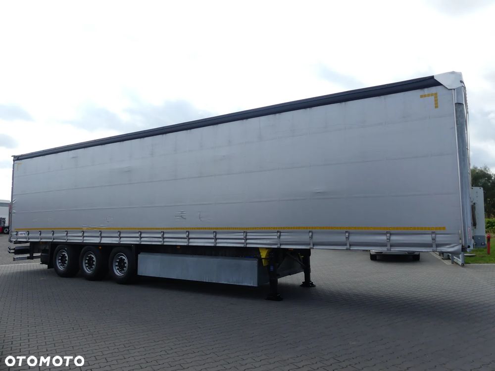 Schmitz Cargobull FIRANKA / OŚ PODNOSZONA / KOSZ PALETOWY / STANDARD / - 12