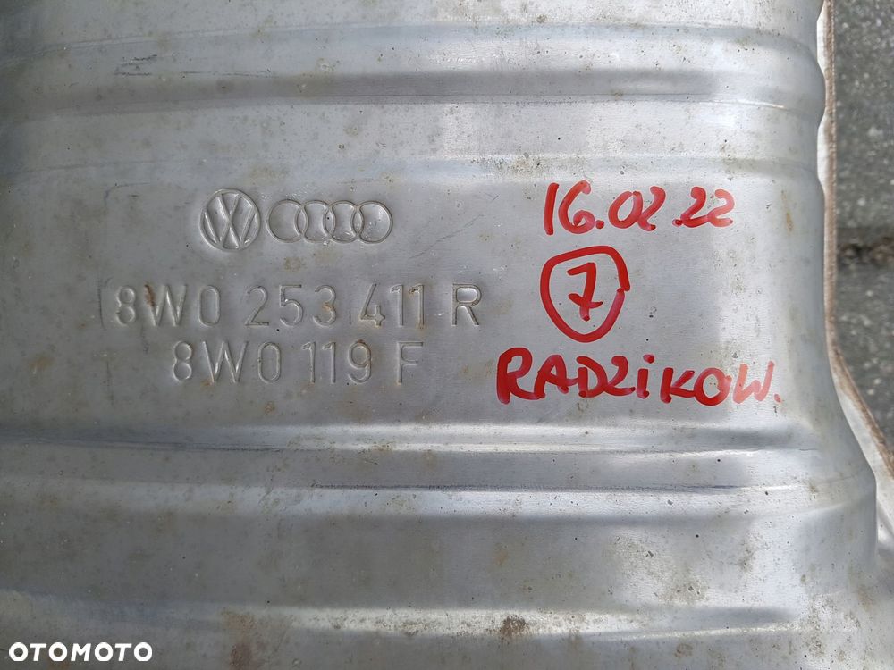 audi a4 b9 tłumik środkowy wydech 8w0253411r - 4