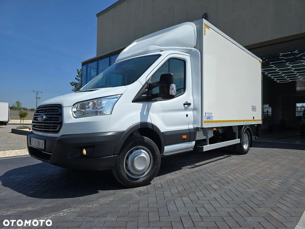 Ford TRANSIT 350-170 IZOTERMA WINDA 750Kg 48 Tyś Km SERWIS ASO FORD DO OSTATNIEGO Km SALON PL STAN JAK NOWY TEMPOMAT KLIMA ELKTRYKA ASYSTEN KIEROWCY WZMOCNIONE TYLNE ZAWIESZENIE RESOR + PODUSZKI PNEŁMATYCZNE - 11