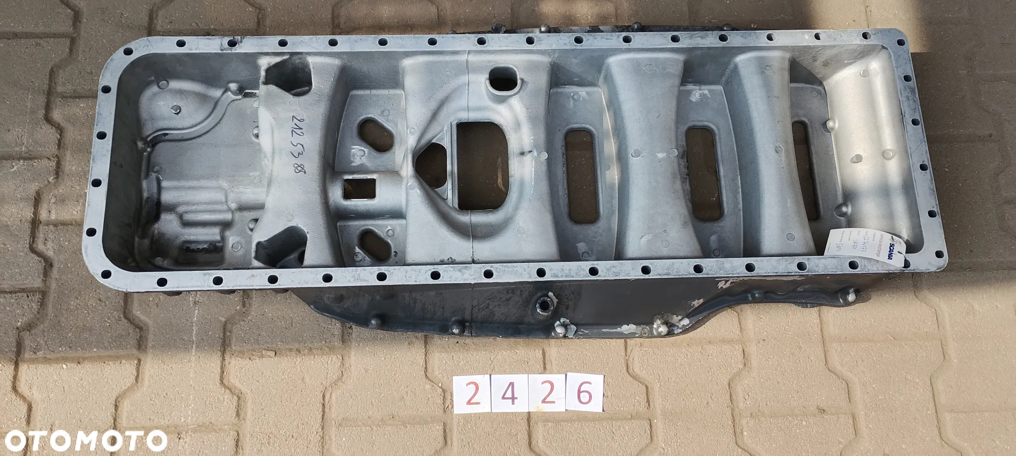 Podstawa mocowanie miski olejowej Scania R 2125388 - 3