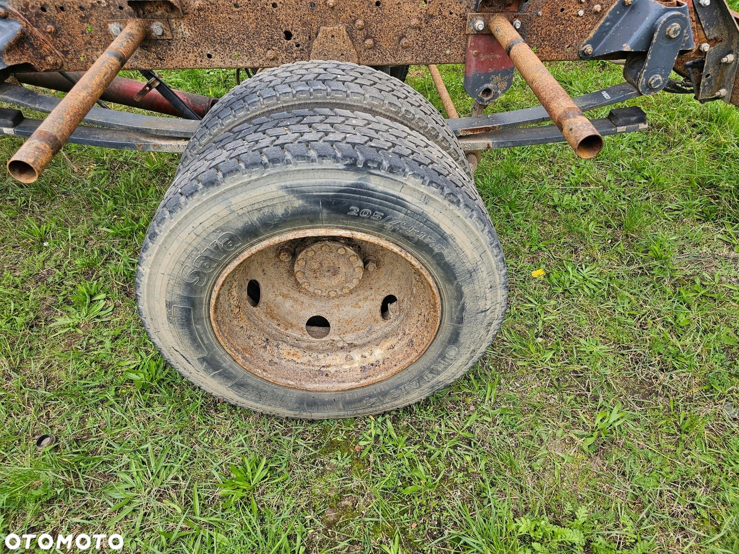 KOŁA KOŁO FELGI OPONY 2 sztuki IVECO EUROCARGO SAVA ORJAK 4 205/75 17,5 R - 4