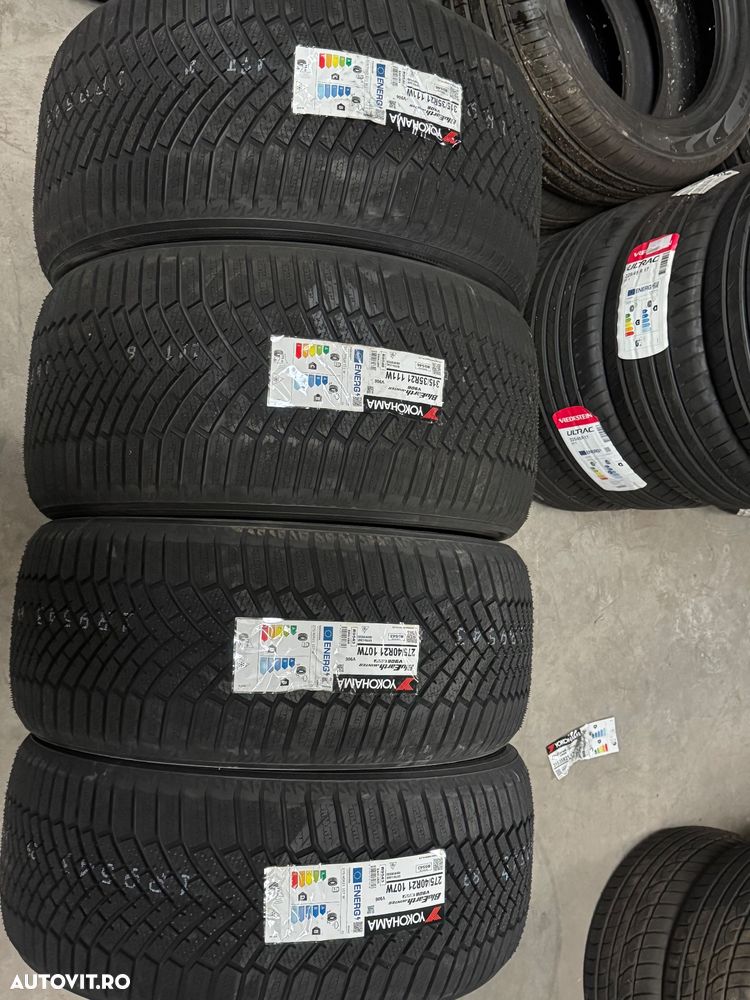 Vând set anvelope 275/40/21-315/35/21 Yokohama de iarnă noi - 1
