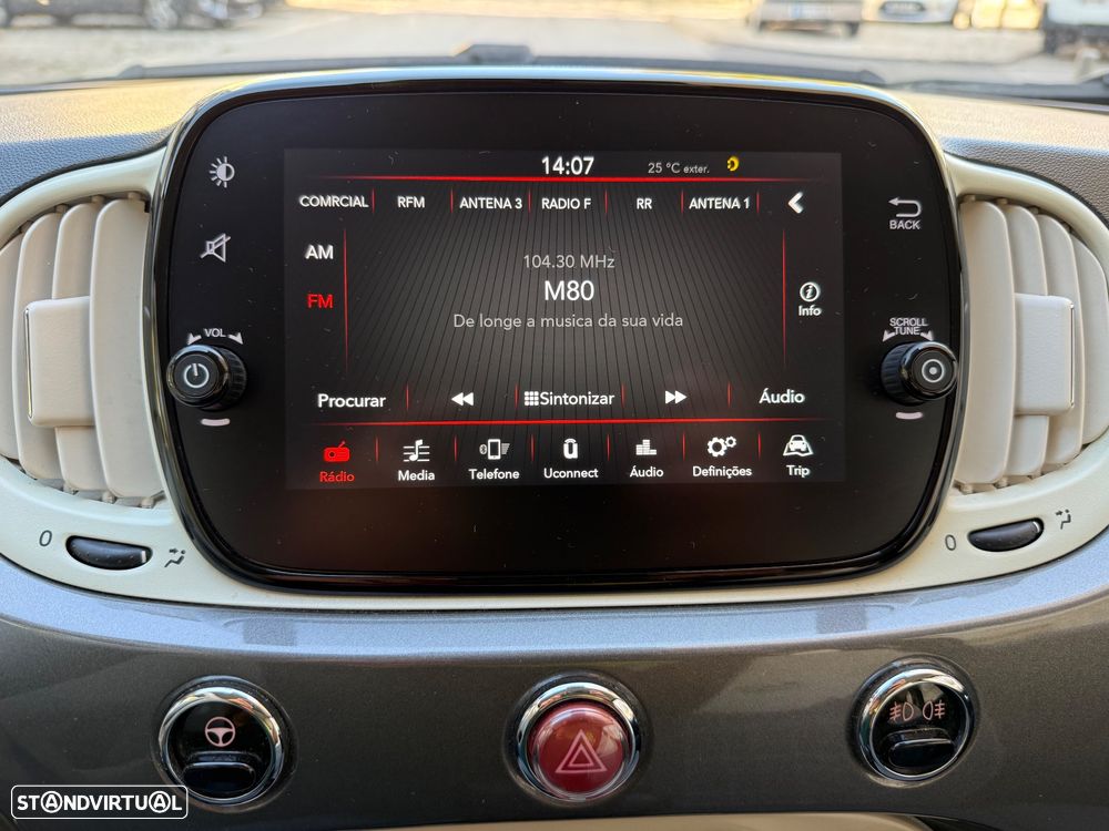 Fiat 500 1.2 Lounge Dualogic - 24