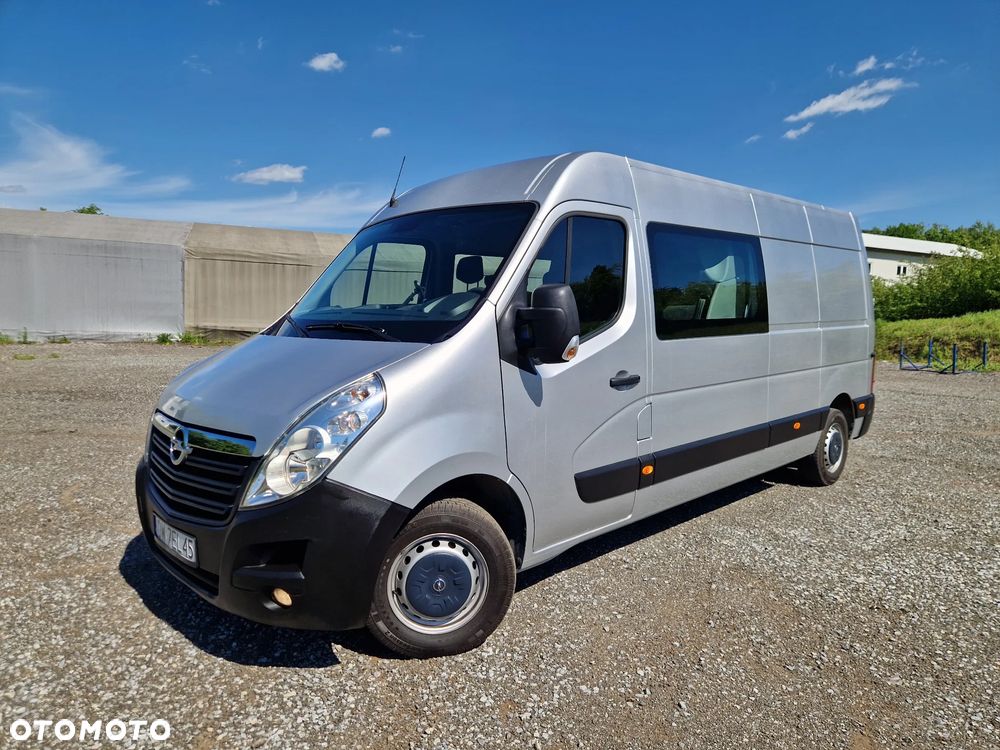 Opel Movano Furgon L3H2 Brygadowy Osobowy Leasing Kredyt - 4