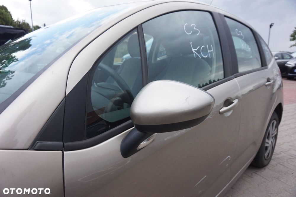 LUSTERKO ELEKTRYCZNE LEWE C3 II KCH BEŻOWY CITROEN 2009-2016 - 1