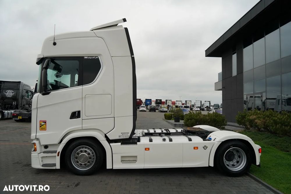 Scania S 530 / V8 / RETARDER / I-PARK COOL / PLATĂ JOSĂ / PIELE / - 7