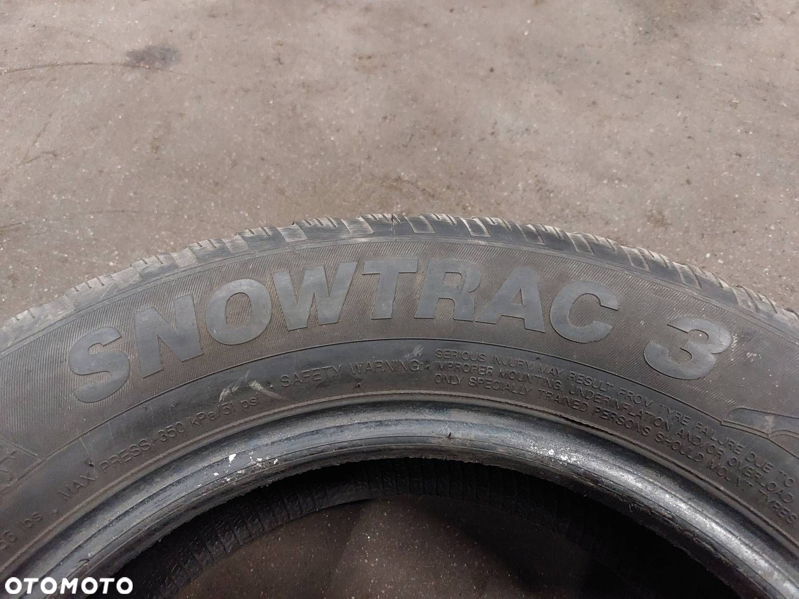 OPONY ZIMOWE 2SZ 195/65R15 2013R VREDESTEIN SNOWTRAC 3 OCTAVIA II - 3