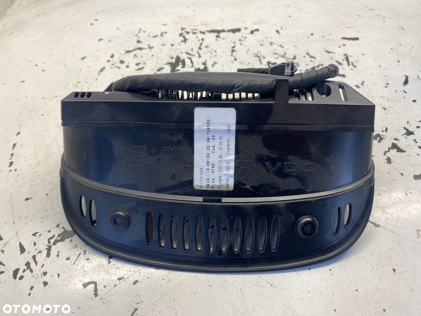 BMW E60 LIFT MONITOR WYŚWIETLACZ NAWIGACJI 9141809 - 5