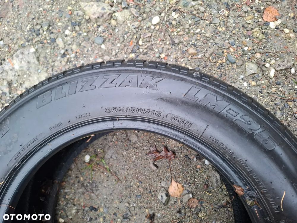 OPONY ZIMOWE BRIDGESTONE 205 60 R16 5-6MM SLASK WYSYLKA - 3