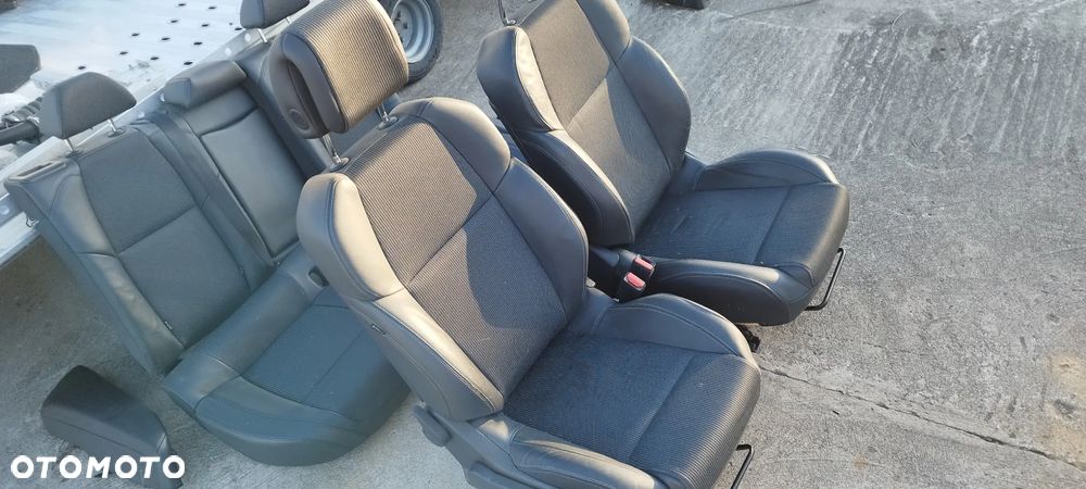 Peugeot 508 I lift sedan Fotele Kanapa pół skóra kpl. - 1