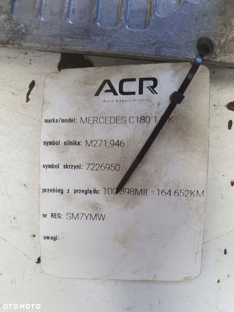 Mercedes W203 1.8 K STEROWNIK SILNIKA Komputer A2711535291 - 8