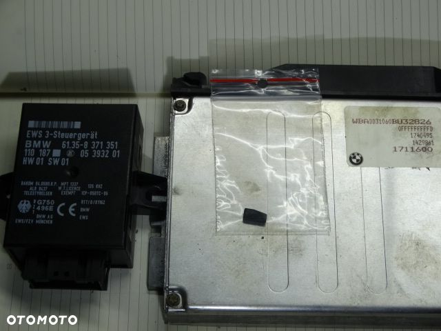 BMW e36 e39 M52 DME MS41.0 Zestaw Siemens EWS Pestka - 2