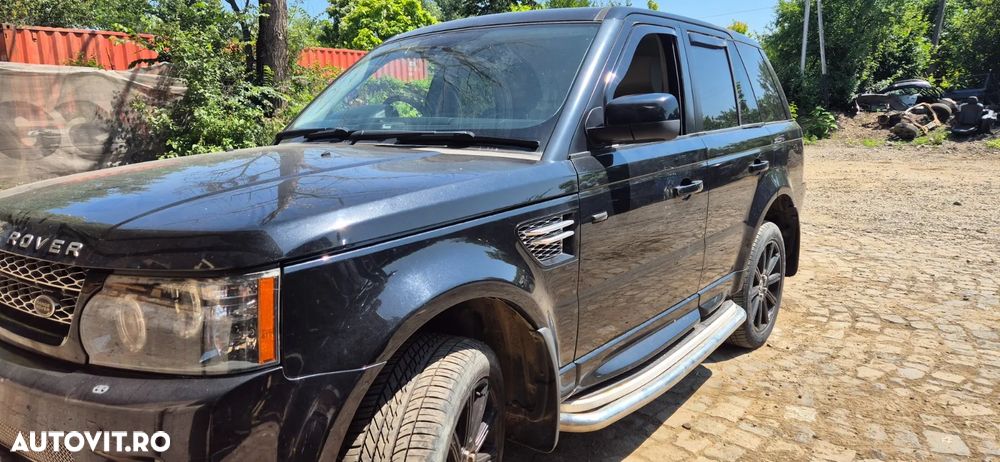 Bara spoiler fata Land Rover Range Rover Sport 2011 facelift - 2