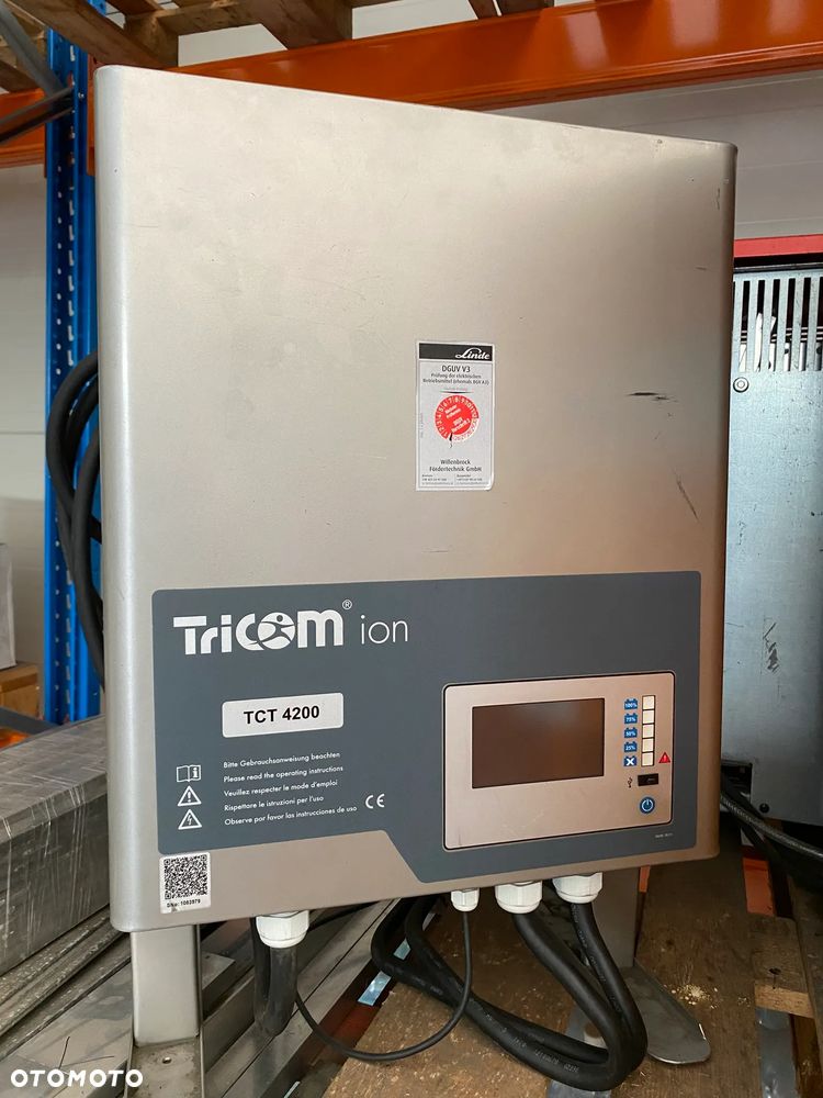 Linde E16 E18 E20 Li Ion TRIPLEX przesuw boczny KAUP ładowarka - 32