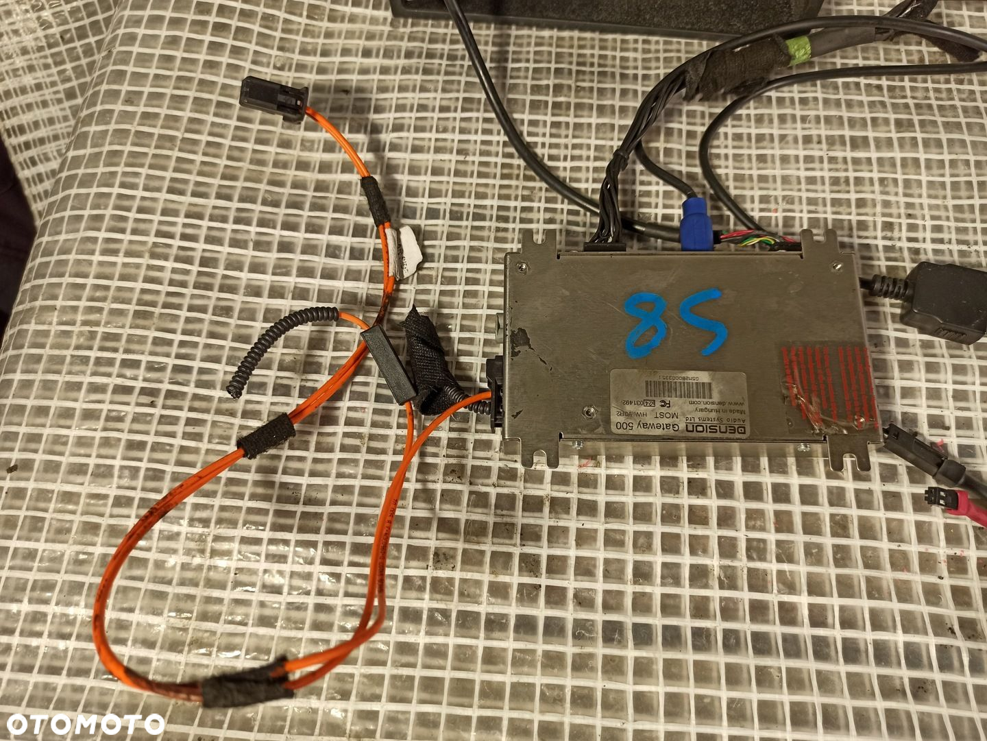 AUDI A8 D3 4E0 S8 DENSION GATEWAY 500 EMULATOR MMI AMI KABLE KOMPLET - 2