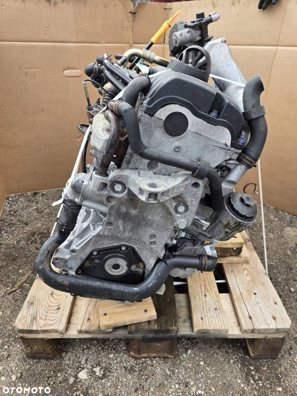 SILNIK KOMPLETNY VW T5 2.5 TDI BPC NR MAG 450491M - 1