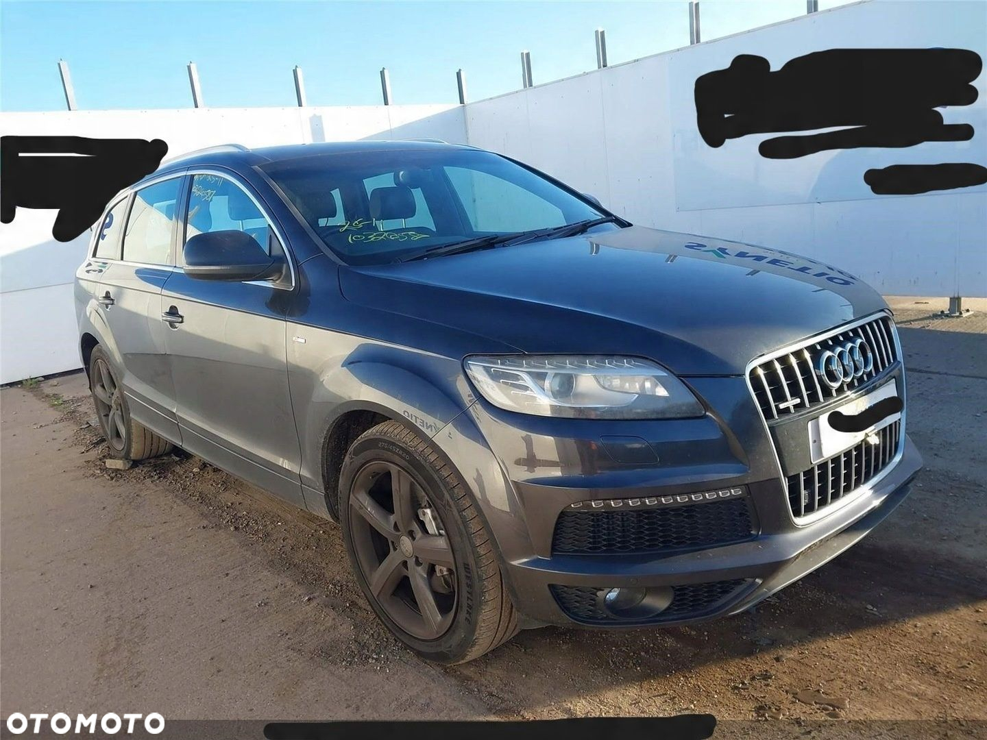 AUDI Q7 4L LIFT S-LINE 3.0D PRZÓD ORYGINAŁ MASKA ZDERZAK BLOTNIK PAS CZĘŚCI - 2