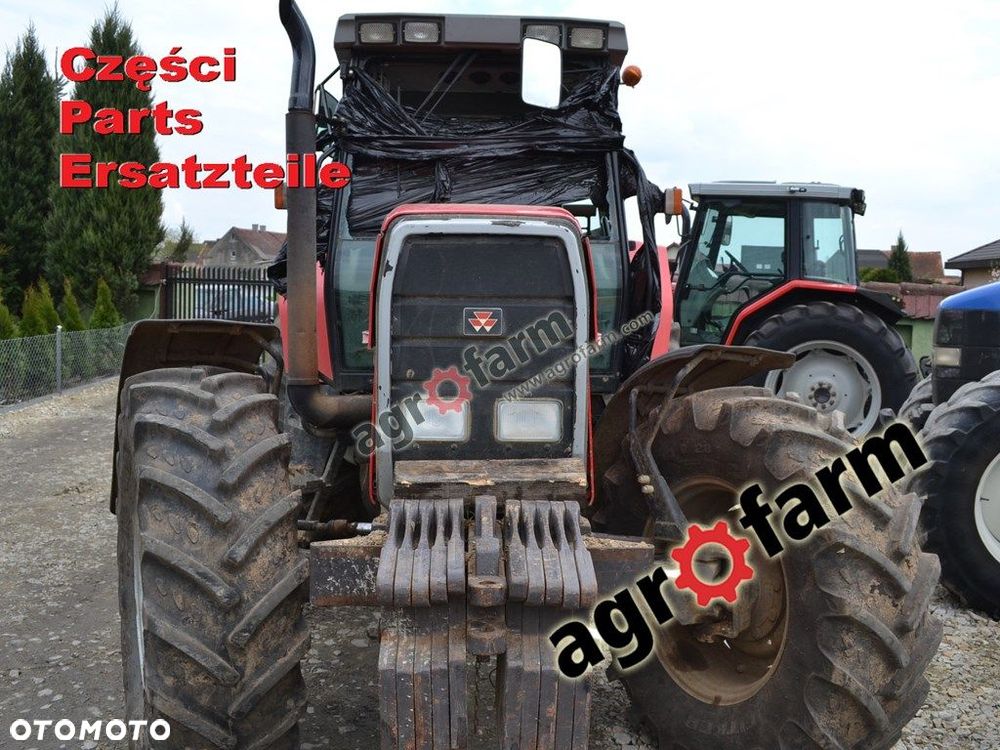 Massey Ferguson 8110 części, skrzynia biegów, oś - 2