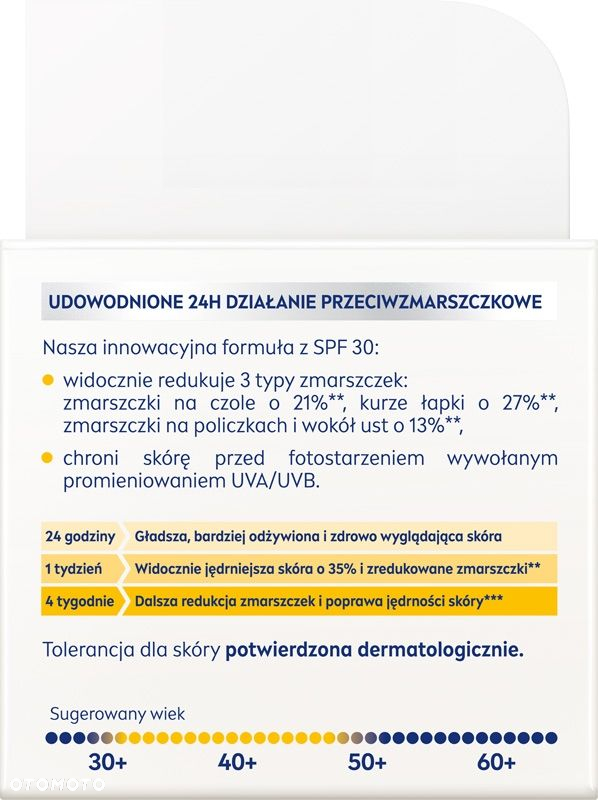 Krem przeciwstarzeniowy do twarzy Nivea Q10 UJĘDRNIENIE 15 SPF dzień 50ml - 2