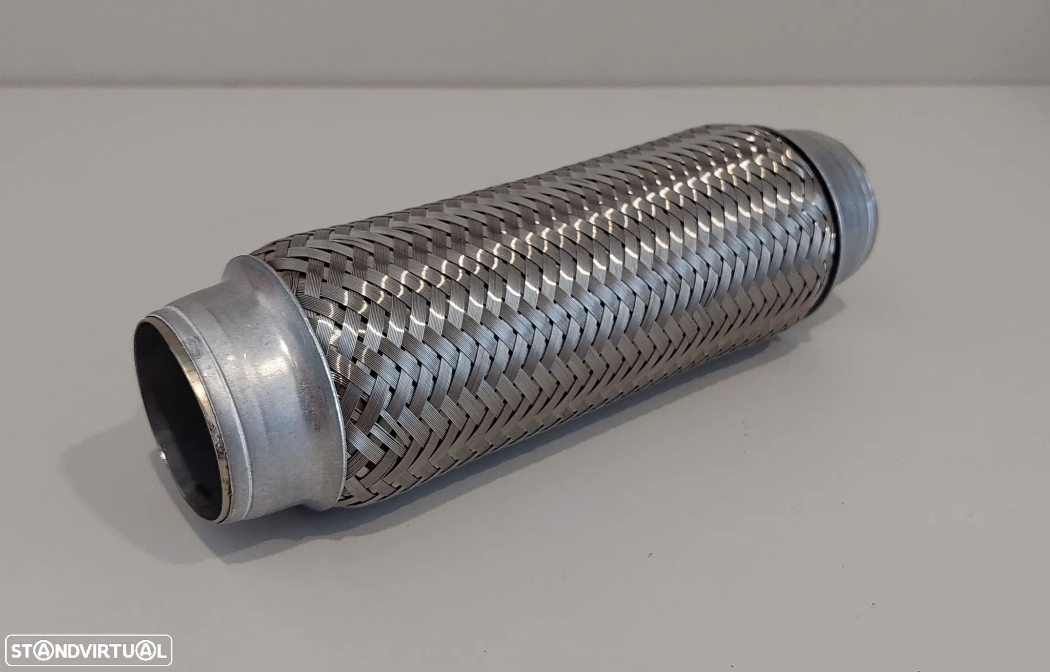 45mm - Flexível Inox Reforçado Escapes Universal (203mm comprimento) - 1