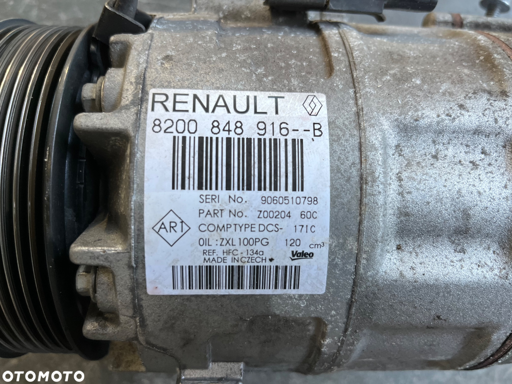 Sprężarka kompresor klimatyzacji Renault Trafic III Vivaro B 1.6 DCI - 2