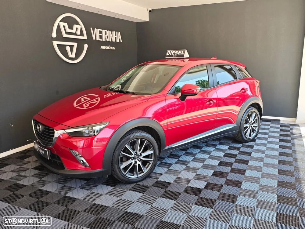 Mazda CX-3 1.5 Sky.Excellence HT Leather White Navi - 9