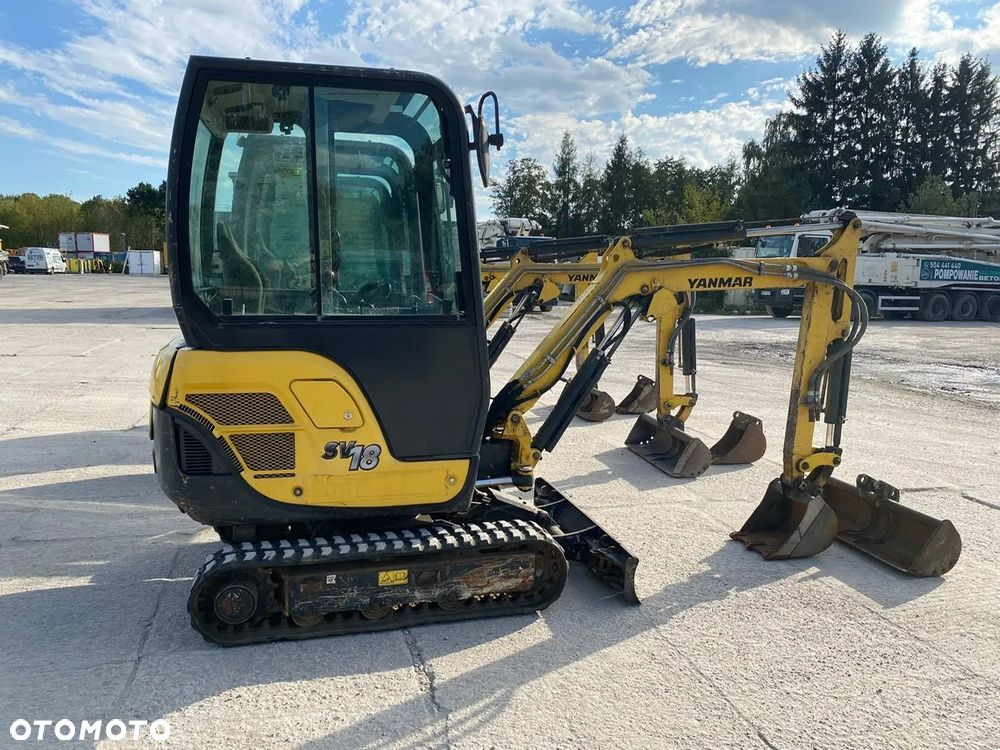 Yanmar SV 18 / 2018 / 2 łyżki / 1,9 t / Piękne - 8
