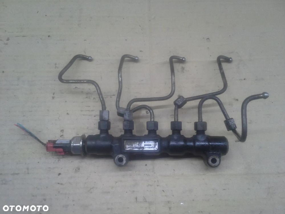 Peugeot Bipper 1.4 1.6 HDi wtryski komplet 0445110252 pompa wtryskowa 0445010102 listwa czujnik przewody komplet - 6